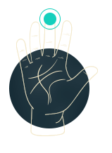 palm reading hand 2